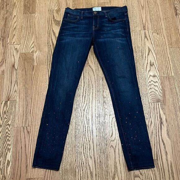 CURRENT ELLIOTT SHOWGIRL‎ RHINESTONE JEANS SIZE 27 - Picture 1 of 7
